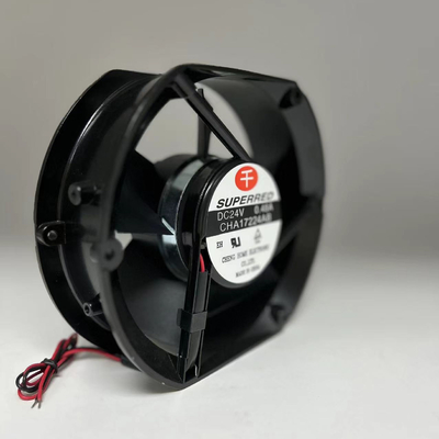 вентилятор 120кс120кс25мм ДК черноты 12В безщеточный с шаровым подшипником/подшипником скольжения