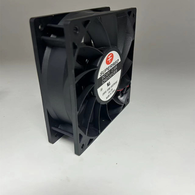 Подгонянная рамка черноты пластиковая PBT 94V0 охлаждающего вентилятора DC 120 x 120 x 38mm