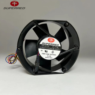 Установленный 2.4W DC охлаждающий вентилятор Пластиковый PBT 94V0 Фрейм CPU DC вентилятор