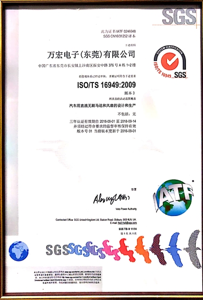 КИТАЙ Cheng Home Electronics Co.,Ltd Сертификаты